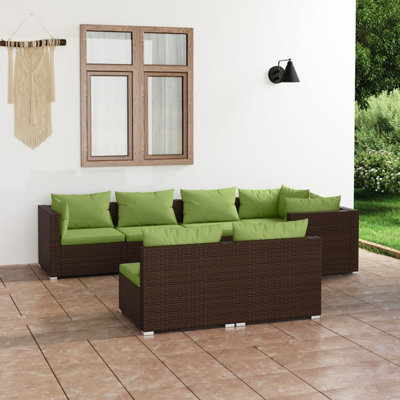 Ensemble de conversation modulaire 9 pièces