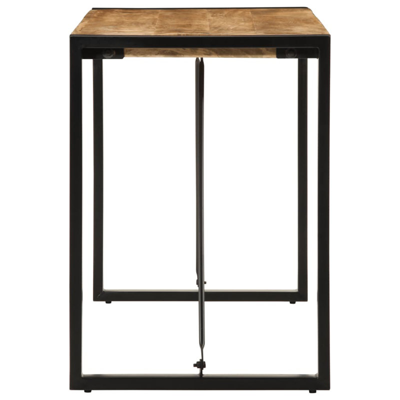 Maximus Solid Wood Dining Table, H76 x L120 x W55cm, Natural