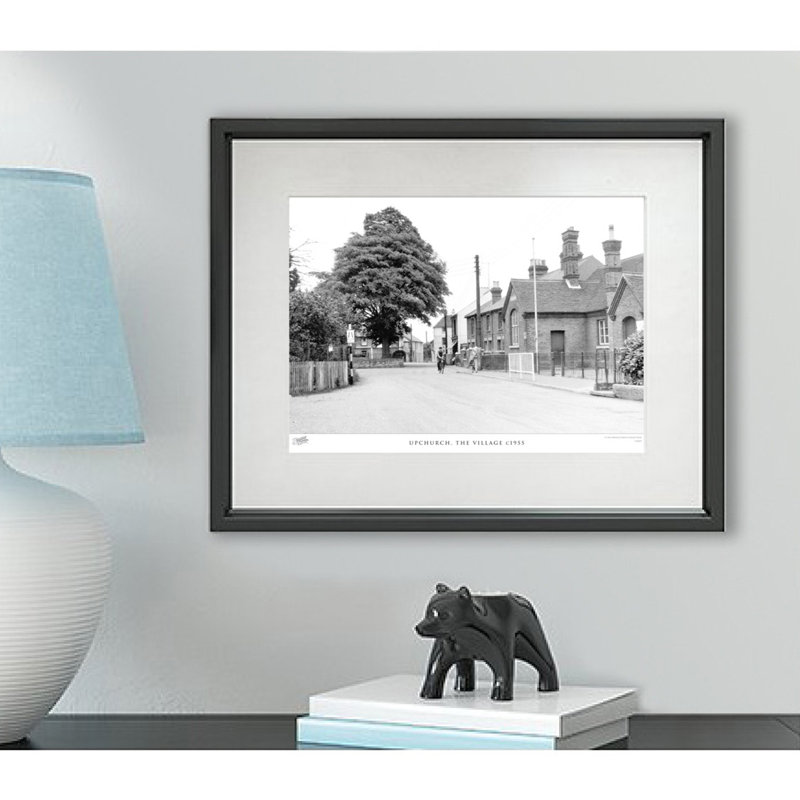 Upchurch, The Village C1955 by Francis Frith - Single Picture Frame Print, 45cm H x 60cm W x 2.3cm D