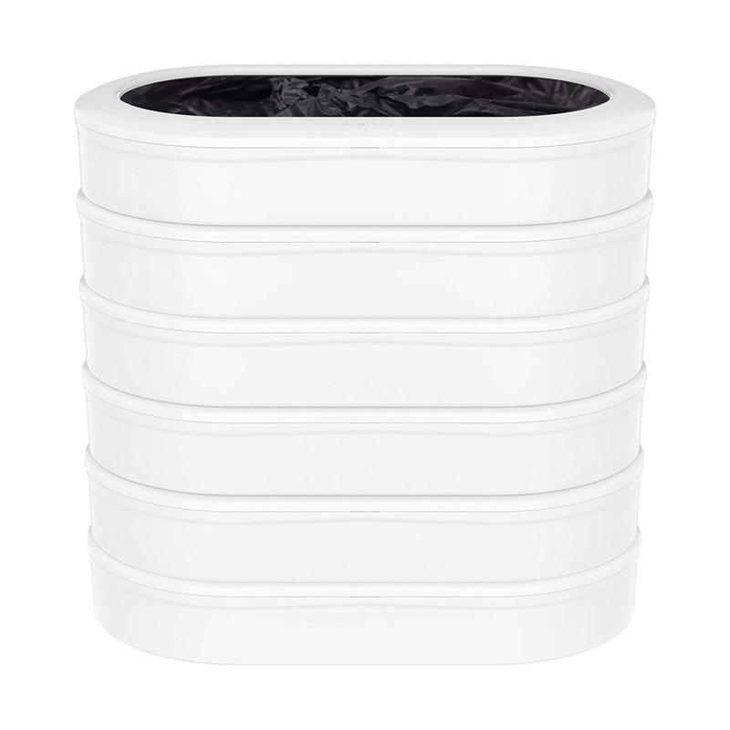 Plastic Trash Bags - 6 Count