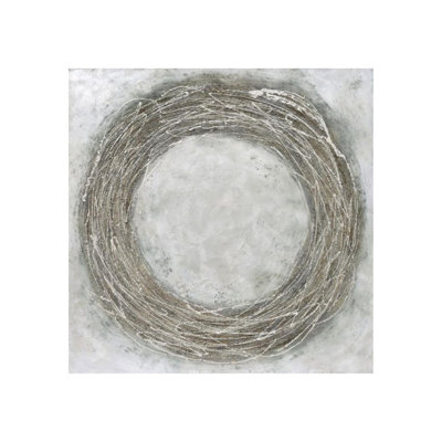 Outward Wood Glitter Print by Beverly Fuller