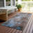 Machine Washable Indoor/Outdoor Xhevrie Coffee Rug-1248593586