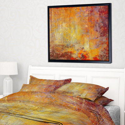 « ambient cadre canvas grunge », reproduction de peinture à l’huile sur toile tendue encadrée