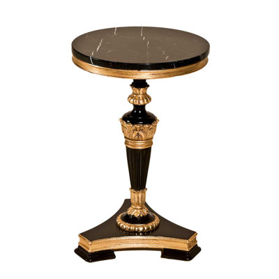 Pedestal End Table