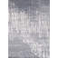 Wool Abstract Area Rug in Gray/White