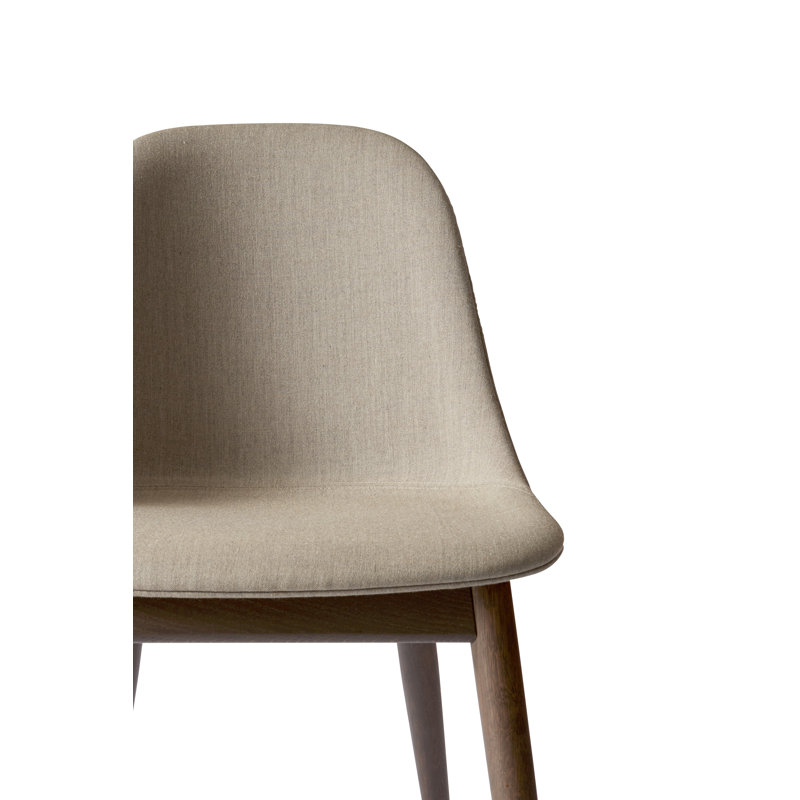 Harbour Dining Chair, Fiord 2 961 Wool, Dark Stained Oak