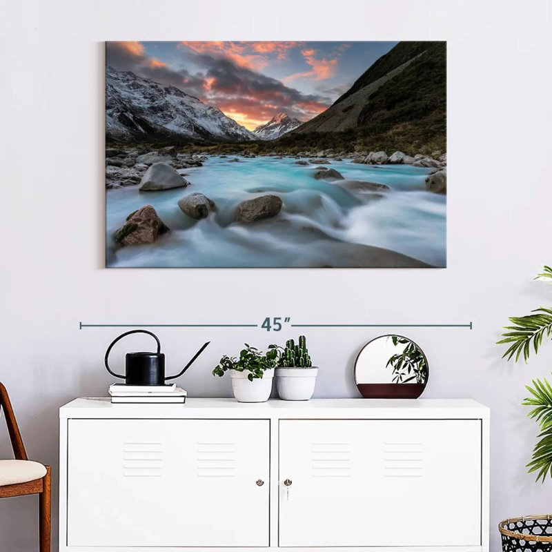 Sunset Over Hooker River, 26" H x 39" W