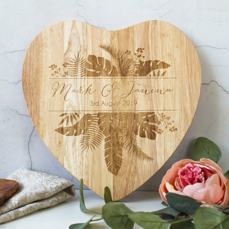 Hutchinson Personalised Chopping Board, Palm Print, Yes