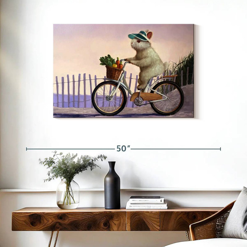 Brampt Beach Bunny, 24" H x 36" W