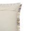 Housse de coussin décoratif en coton à franges 20 po-107097327