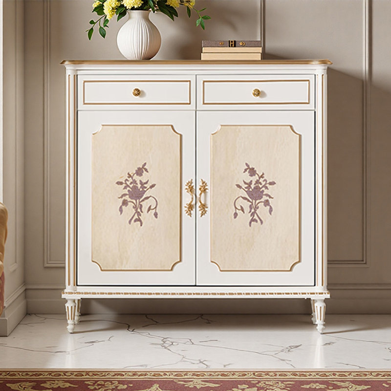 Armoire à chaussures de luxe classique de style français