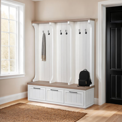 Kai Hall Tree 61.00'' Wide with Bench and Shoe Storage