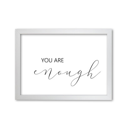 You Are Enough Landscape - Print