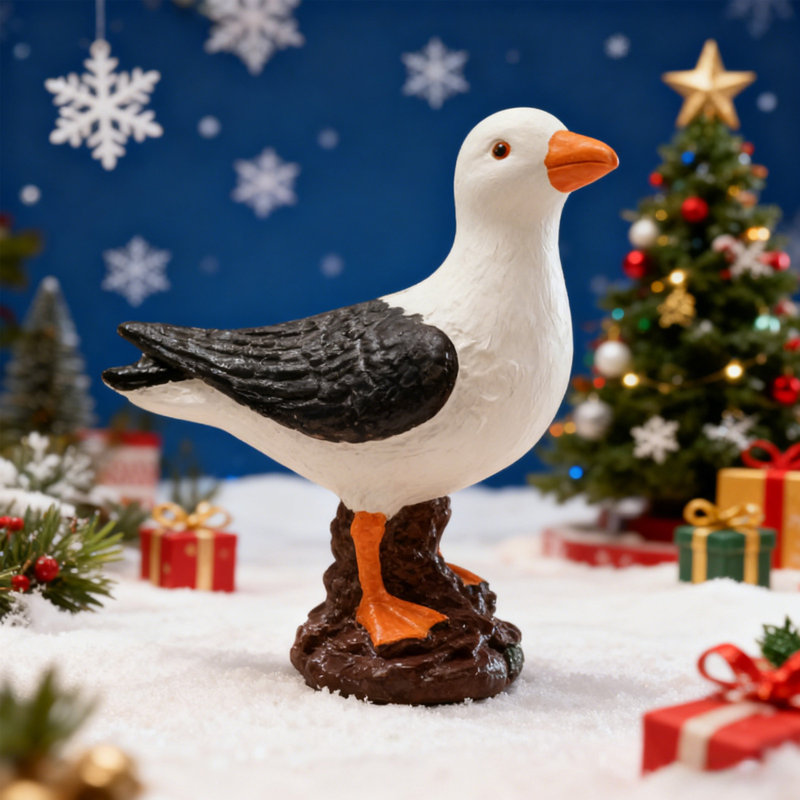 Figurine de Noël en résine, Brown
