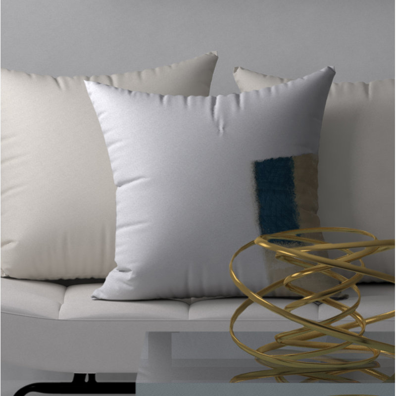 Reversible Throw Pillow, 24" x 24"
