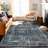 Transitional Bohemian Distressed Washable Non Slip Area Rug-1931792763