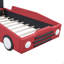 Lit plateforme simple avec roulettes