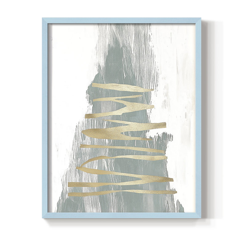 «Christmas Holiday», art encadré DCC-XXII, bois massif, Bleu, H 15 po x l 12 po