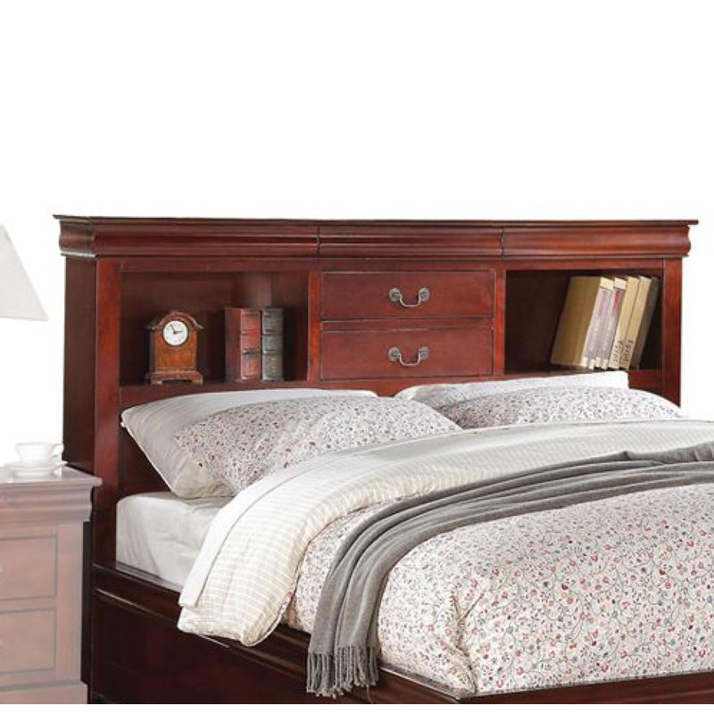 Headboard, Queen, Dark Gray