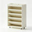 Bibliothèque standard en bois massif beige moderne-329724104