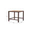 Table basse gigogne en aluminium 3