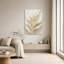 Art mural sur toile crème et or-1369414482