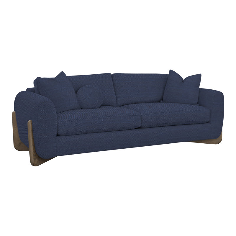 Dreamy Sofa, Perigold Ishi Blue Jean, Sesame