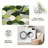 1PC Overlapping Sage Green, Dark Green, Grey & Off-white Geometric Oval Modern Abstract area rugs for Living Room, Soft and Comfortable, Suitable for all seasons, easy-to-maintain, machine washable Indoor floor mat, Under Table Farmhouse suitable...-1687448496