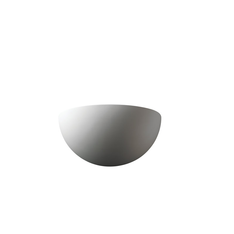 Julias 2 - Light Flush Mounted Sconce, Bisque, Yes, 8" H x 20" W x 10" D