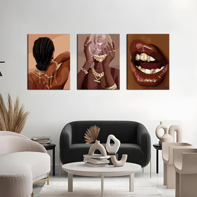 3 Piece Wrapped Canvas Print