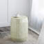 Tabouret d'appoint 14 x 14 x 18 po à rayures