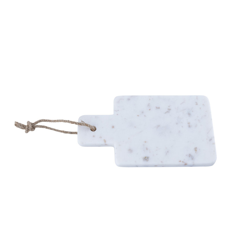 Marble Cheese Board with Jute Handle