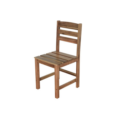 Ensemble de table et de chaises d'extérieur en bois d'acacia de haute qualité