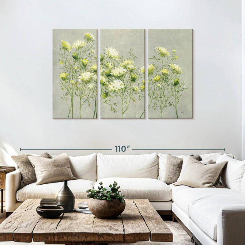 Harnek Queen Anne's Lace, H 48 po x l 74 po