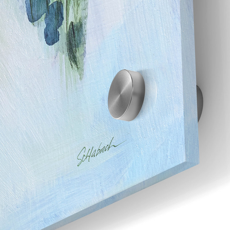 «Barn Swallow Flight 2» par Sue Schlabach, art mural en verre acrylique, H 24 po x l 24 po x P 0,2 po
