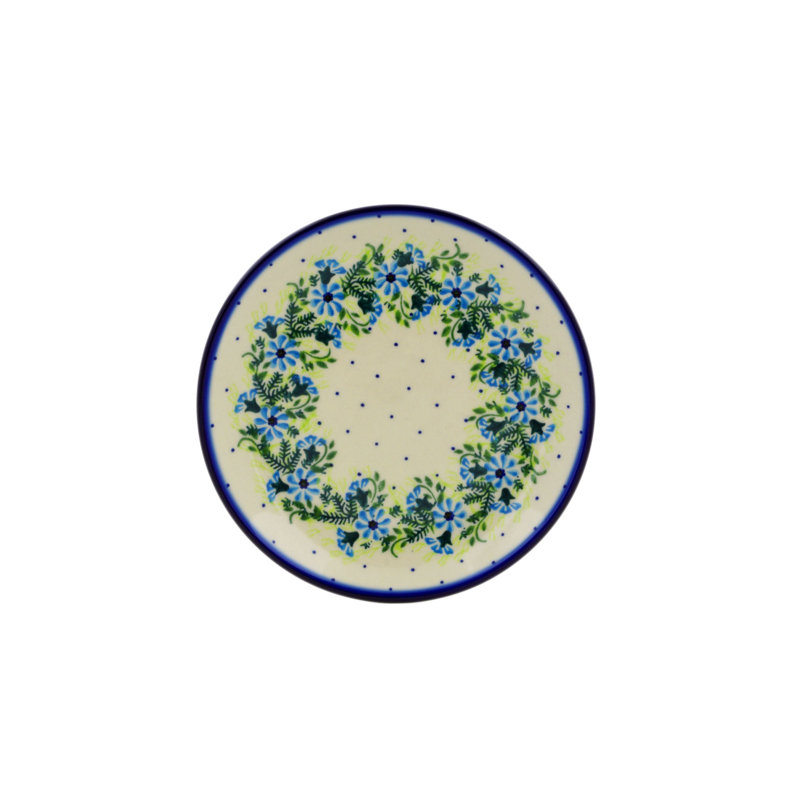 Polish Pottery 8" Appetizer Plate