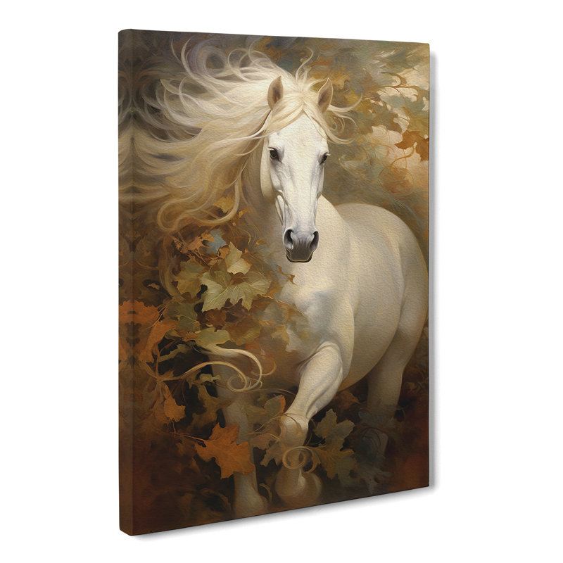 Horse Symbolism No.2 - Wrapped Canvas, 60cm H x 40cm W x 3cm D
