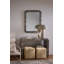 Grounded Veneer Console Table, Sand Grey