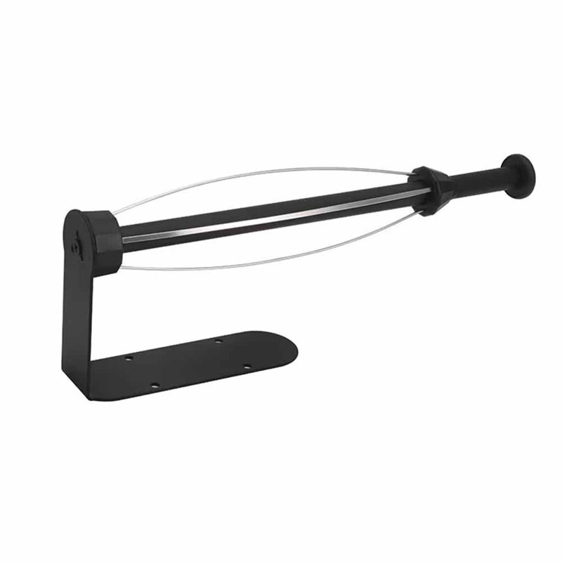 Porte-serviettes Perfect Tear, Noir mat