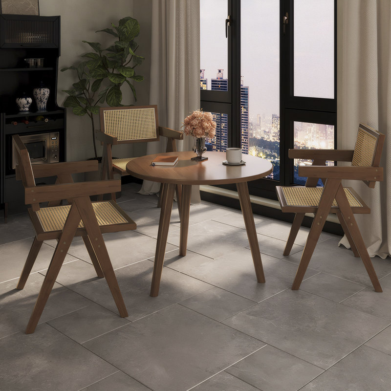 Modern Rattan Dining Chairs