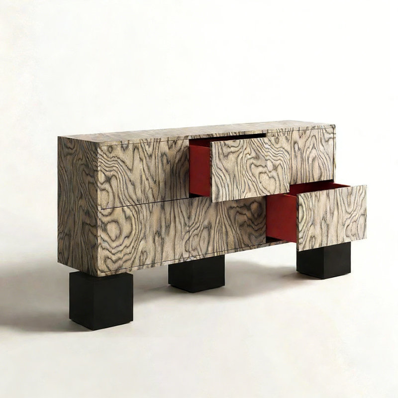55.1" Console Table, 33.5" H x 55.1" W x 17.7" D