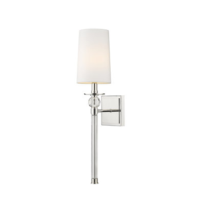 Ophia Steel Armed Sconce