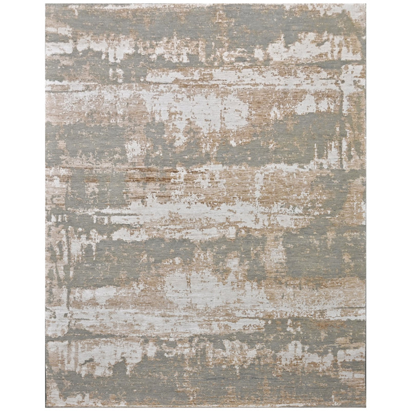 One-of-a-Kind Rectangle 7'11" X 10' Hand Knotted Area Rug