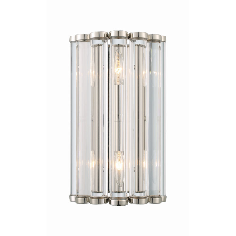 2 - Light Flush Mounted Sconce