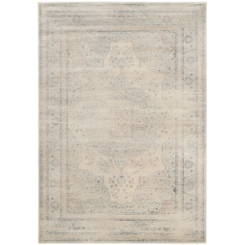 Mancia Vintage Performance Oriental Rug, Rectangle 6'7" x 9'2"