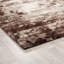 Tapis abstrait à poils longs brun / beige-913985857