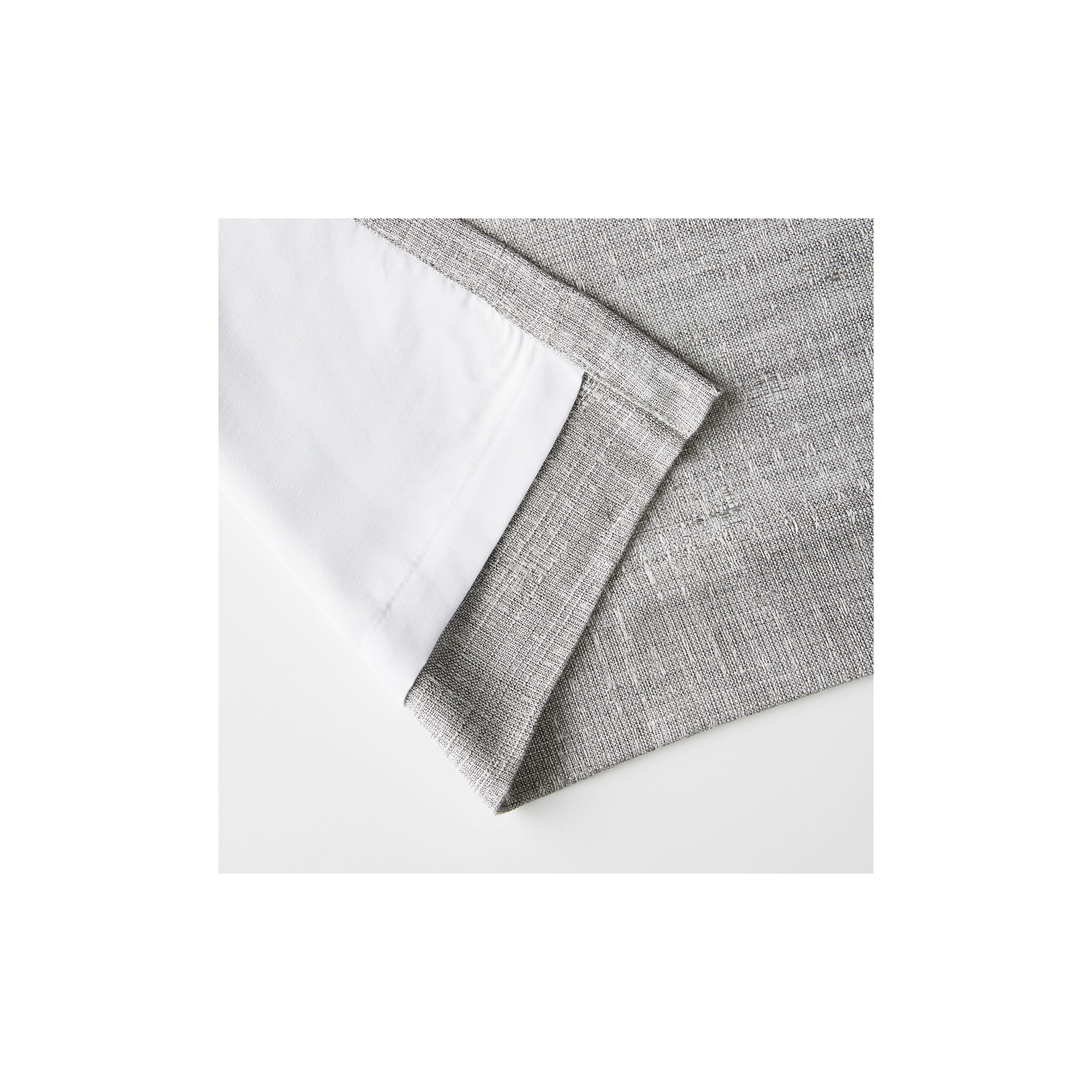 Tecoma Room Darkening Curtain, 50" W x 96" L, Gravel