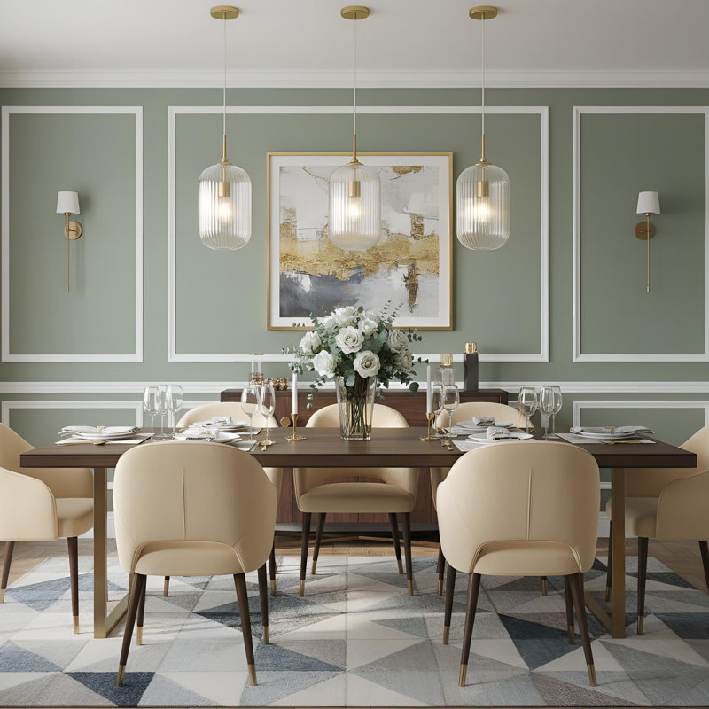 1 - Light Brass Pendant