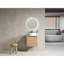 Meuble-lavabo mural 24 po avec lavabo d'art en céramique et porte à fermeture en douceur, emballage KD, contreplaqué-1910814019-1910814020