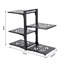 Carbon Steel Rectangle Countertop / Cabinet Pot Rack